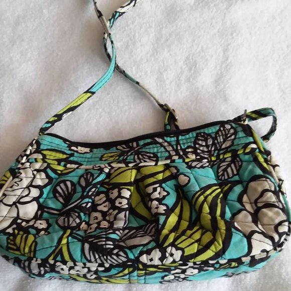 Vera Bradley Island Blooms Quilted Purse - Picture 2 of 7